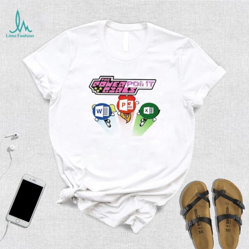 The Power Point Girl cartoon shirt