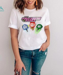 The Power Point Girl cartoon shirt