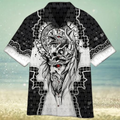 The Raven Of Odin Viking God Viking Hawaiian Shirt