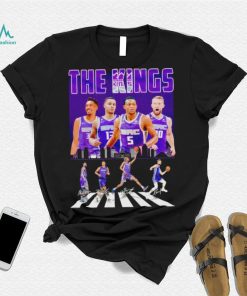 The Sacramento Kings 2023 abbey road signatures shirt