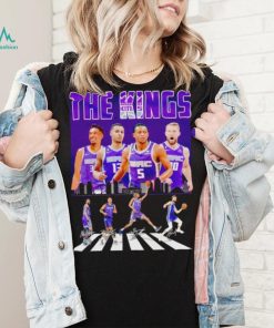 The Sacramento Kings 2023 abbey road signatures shirt