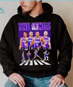 The Sacramento Kings 2023 abbey road signatures shirt