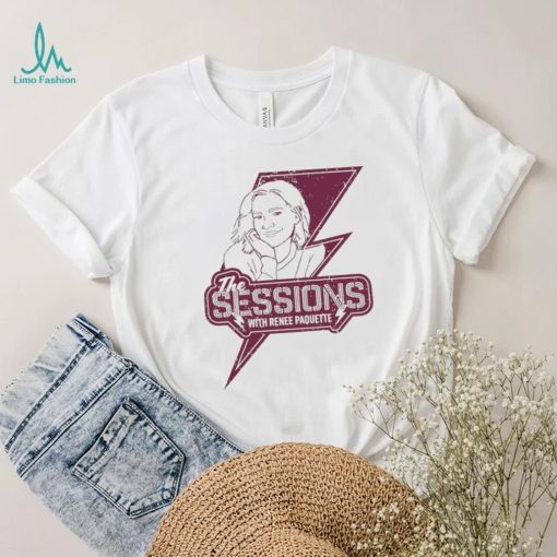 The Sessions with Renee Paquette logo shirt