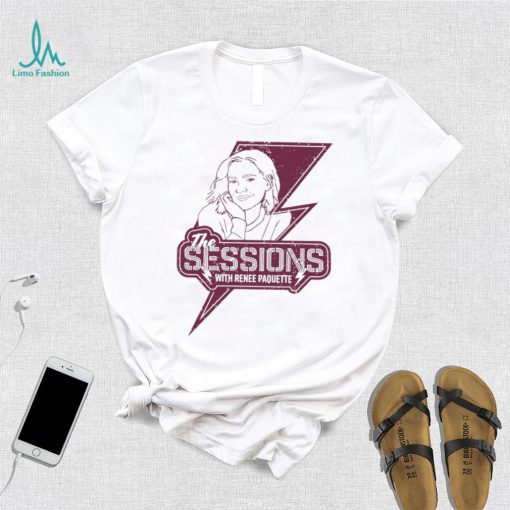 The Sessions with Renee Paquette logo shirt