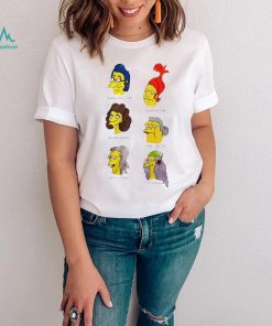 The Simpson Snake Van Hauten Brandine Tony Maude Carlson Doris Szyslak Prof Lovejoy Otto Bouvier cartoon shirt