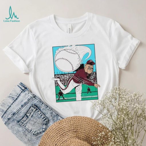 The Sip Baseball mascot shirt