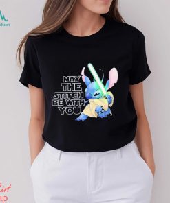 The Stitch Be With You Lilo And Stitch Star Wars Shirt