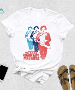 The Texas Chainsaw Massacre leatherface repeat ringer retro shirt