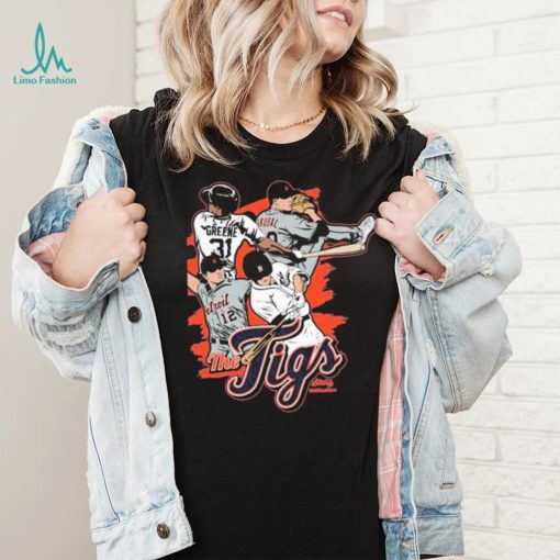 Real women love baseball smart women love the detroit tigers logo Shirt -  Limotees