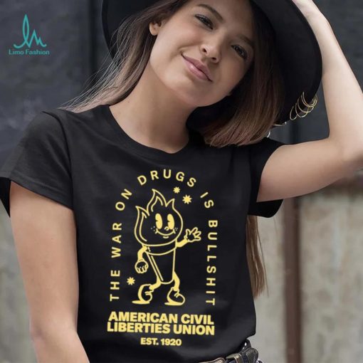 The War On Drugs Is Bullshit American Civil Shirt