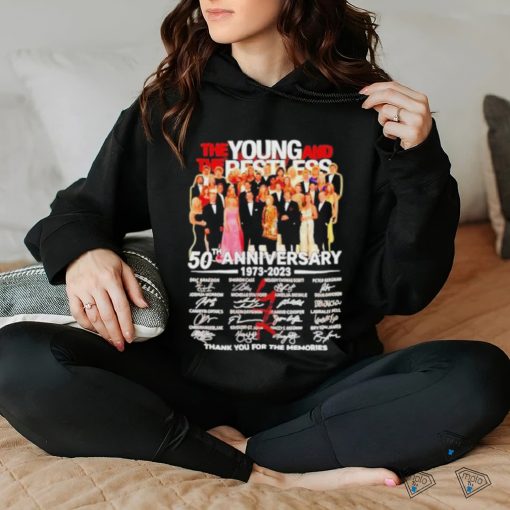 The Young And The Restless 50th Anniversary 1973 – 2023 Thank You For The Memories Shirt