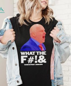 The grind line podcast what the fuck portrait shirt