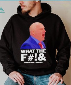 The grind line podcast what the fuck portrait shirt