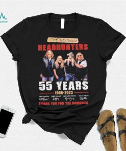 The kentucky headhunters 55 years 1968 2023 thank you for the memories t shirt