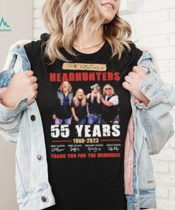 The kentucky headhunters 55 years 1968 2023 thank you for the memories t shirt