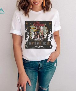 The warning error tour 2023 shirt
