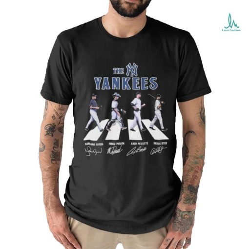 The yankees team player abbey load signature shirt