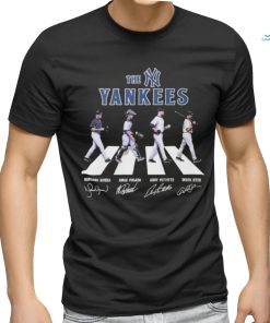 The yankees team player abbey load signature shirt