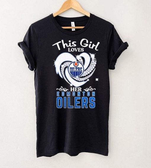 This Girl Loves Heart Her Edmonton Oilers Shirt