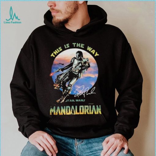 This is the Way Star Wars the Mandalorian signature shirt