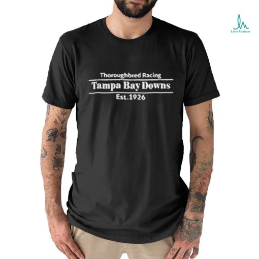 Thoroughbred Racing Tampa Bay Downs Est 1926 T Shirt