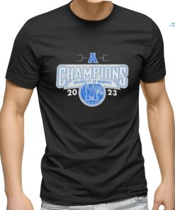 Tiger university of memphis tigers 2023 aac champions t shirt