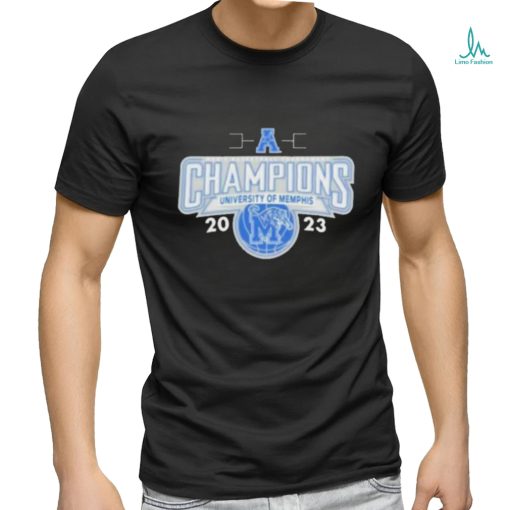 Tiger university of memphis tigers 2023 aac champions t shirt