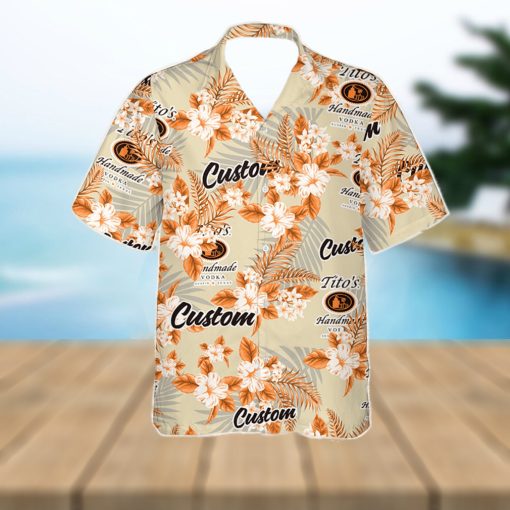 Tito’s Vodka Hawaiian Shirt Flowers Pattern Personalized Gift Men And Women