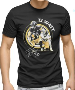 Tj Watt Pittsburgh Steelers 2023 signatures shirt