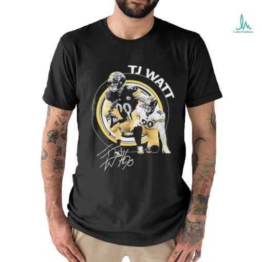 Tj Watt Pittsburgh Steelers 2023 signatures shirt