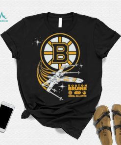 Toddler Boston Bruins Black Star Wars Rebel Alliance sport shirt