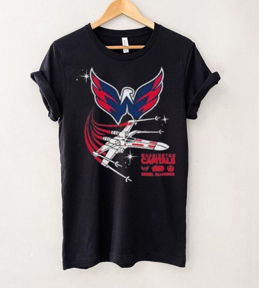 Toddler Washington Capitals Black Star Wars Rebel Alliance sport shirt