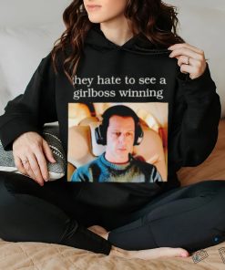 Top kendall Roy Girlboss They hate to see a girlboss winning shirt