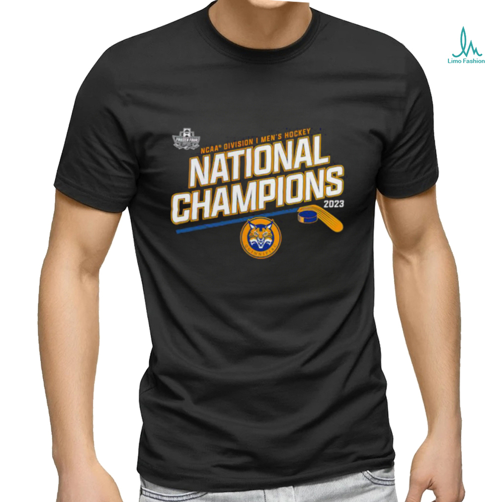 Top quinnipiac Bobcats 2023 NCAA Men’s Ice Hockey National Champions shirt