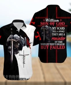 [Top selling Item] Jesus Bible William Son Of God My Scars Tell A Story They Are A Reminder Of Time Summer Time Hawaiian Shirt