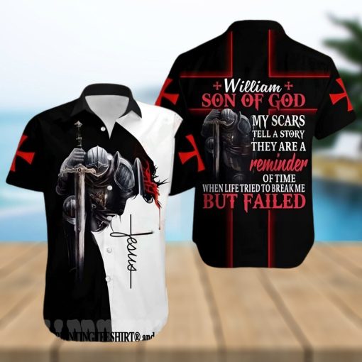 [Top selling Item] Jesus Bible William Son Of God My Scars Tell A Story They Are A Reminder Of Time Summer Time Hawaiian Shirt