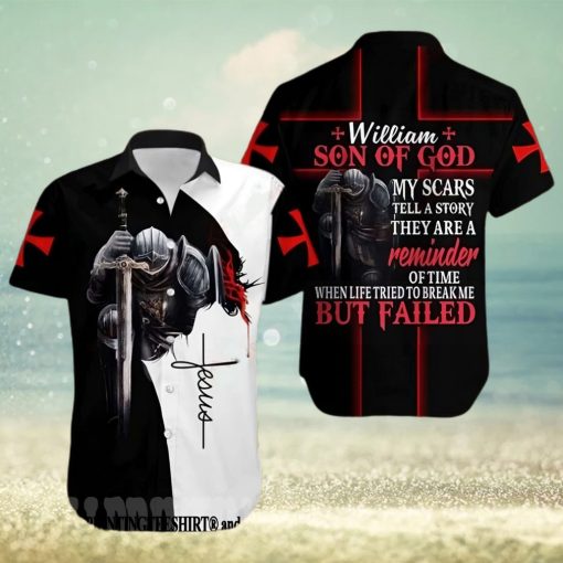 [Top selling Item] Jesus Bible William Son Of God My Scars Tell A Story They Are A Reminder Of Time Summer Time Hawaiian Shirt