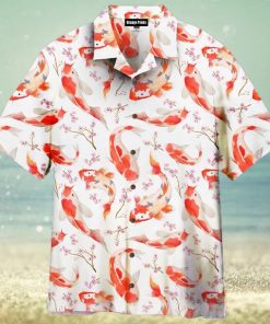 [Top selling Item] Koi Fish And Cherry Blossom Full Print Hawaiian Shirt