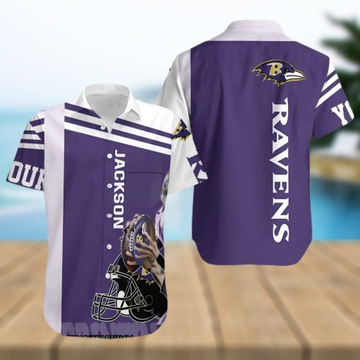 [Top selling Item] Lamar jackson baltimore ravens Summer Set Hawaiian Shirt