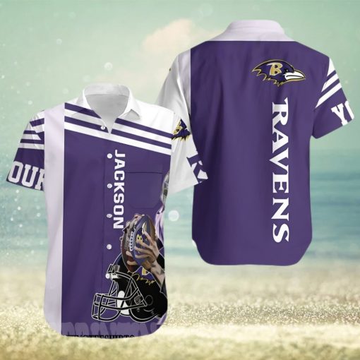 [Top selling Item] Lamar jackson baltimore ravens Summer Set Hawaiian Shirt