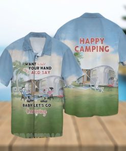 [Top selling Item] Let’s Camping I Want To Hold Your Hand At 80 And Say Baby Let’s Go Camping Full Printed Hawaiian Shirt