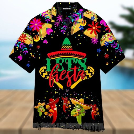 [Top selling Item] Let’s Fiesta Cinco De Mayo All Over Print Hawaiian Shirt