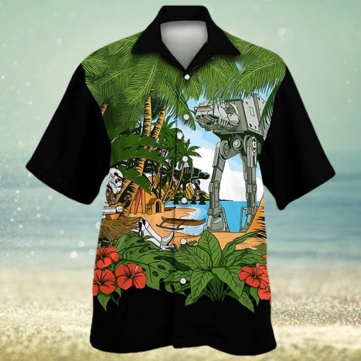 Topical Star Wars Scarif AT ST Hawaiian Shirt