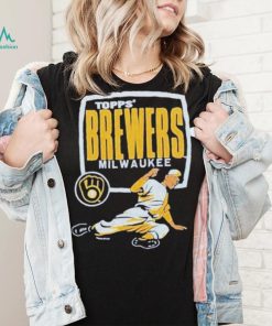 Topps Milwaukee Brewers Baseball Shirt