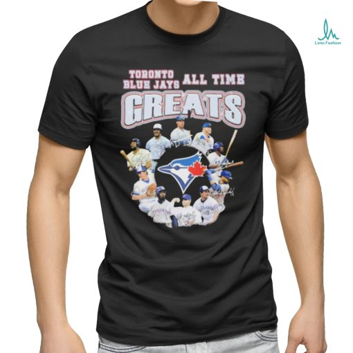 Toronto Blue Jays All Time Greats Signature T Shirt