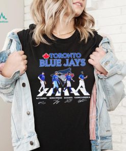 Toronto Blue Jays Team Abbey Road 2023 Signatures Shirt