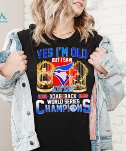 Official yes I'm old but I saw toronto blue jays 1992 1993 world