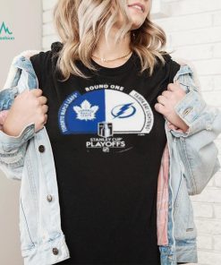 Toronto Maple Leafs vs Tampa Bay Lightning 2023 NHL playoffs matchup sport shirt