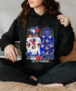 Toronto city of champions toronto maple leafs and Toronto Blue Jays team player shirt