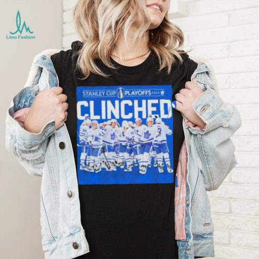 Toronto maple leafs 2023 stanley cup playoffs clinched shirt